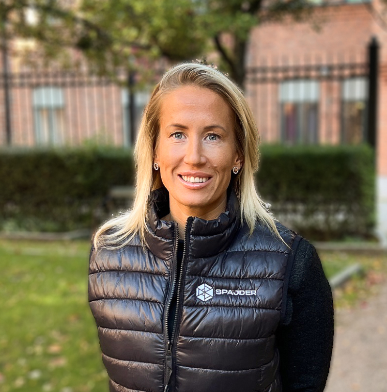Anna Larsson: Ekonomi- och kontorsansvarig på Spajder